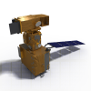Landsat 7卫星-科技-航天卫星-VR/AR模型-3D城
