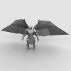 神话OL角色-角色人体-角色-VR/AR模型-3D城