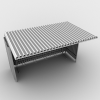 停车棚-建筑-厂房-VR/AR模型-3D城