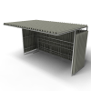 停车棚-建筑-厂房-VR/AR模型-3D城