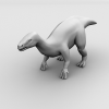 禽龙-动植物-古生物-VR/AR模型-3D城