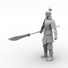 洛阳兵-角色人体-角色-VR/AR模型-3D城