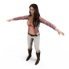Transformers 2- Megan Fox-角色人体-角色-VR/AR模型-3D城