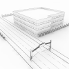 道路-建筑-厂房-VR/AR模型-3D城
