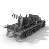 sd.kfz.7/1型半履带防空车-汽车-军事汽车-VR/AR模型-3D城