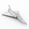 达索幻影2000 5-飞机-军事飞机-VR/AR模型-3D城