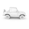 铃木武士-汽车-家用汽车-VR/AR模型-3D城