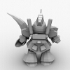 sd高达 -角色人体-角色-VR/AR模型-3D城