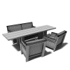 桌椅组合-家居-桌椅-VR/AR模型-3D城