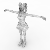 朱丽叶-角色人体-角色-VR/AR模型-3D城