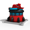 能量发生器-文体生活-VR/AR模型-3D城