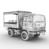 军用车-VR/AR模型-3D城
