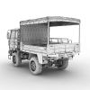 军用车-VR/AR模型-3D城