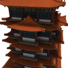 沧州清风楼-建筑-古建筑-VR/AR模型-3D城