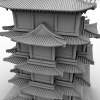 沧州清风楼-建筑-古建筑-VR/AR模型-3D城