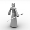 老年员外-角色人体-角色-VR/AR模型-3D城