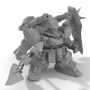 SD高达-角色人体-角色-VR/AR模型-3D城