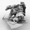 SD高达-角色人体-角色-VR/AR模型-3D城