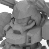 SD高达-角色人体-角色-VR/AR模型-3D城