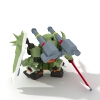SD高达-角色人体-角色-VR/AR模型-3D城
