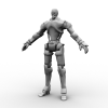 Atin角色-角色人体-角色-VR/AR模型-3D城