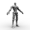 Atin角色-角色人体-角色-VR/AR模型-3D城