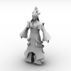 赤壁新郎-角色人体-角色-VR/AR模型-3D城