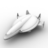 飞船-飞机-飞行器-VR/AR模型-3D城