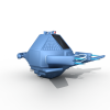 飞船-科技-航天卫星-VR/AR模型-3D城
