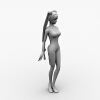 性感女孩-角色人体-角色-VR/AR模型-3D城
