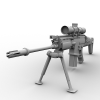 MK17 Sniper-VR/AR模型-3D城