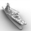 KNEB大型战舰-船舶-军事船舶-VR/AR模型-3D城