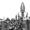 魔兽世界银月城-建筑-科幻-VR/AR模型-3D城