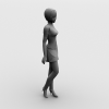 街舞区MM-角色人体-女人-VR/AR模型-3D城