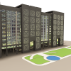 商务楼-建筑-办公-VR/AR模型-3D城