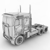 卡车高模-汽车-VR/AR模型-3D城