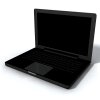 黑色笔记本电脑-科技-电脑-VR/AR模型-3D城