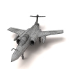 教练机-飞机-军事飞机-VR/AR模型-3D城
