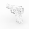 P8USP .45-VR/AR模型-3D城