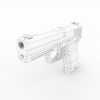 P8USP .45-VR/AR模型-3D城