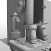 显微镜-科技-实验室设备-VR/AR模型-3D城