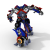变形金刚擎天柱-角色人体-角色-VR/AR模型-3D城