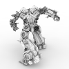 变形金刚擎天柱-角色人体-角色-VR/AR模型-3D城
