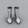 女士靴子-文体生活-服装饰品-VR/AR模型-3D城