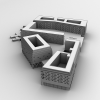 建筑-建筑-办公-VR/AR模型-3D城