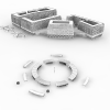 建筑-建筑-办公-VR/AR模型-3D城