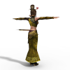 甄姬-角色人体-角色-VR/AR模型-3D城