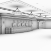 室内建筑-建筑-商业&办公-VR/AR模型-3D城