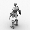 骷髅怪-角色人体-角色-VR/AR模型-3D城