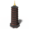 雷峰塔-建筑-古建筑-VR/AR模型-3D城